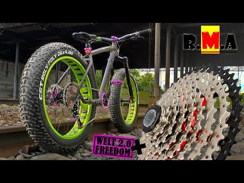 Видео: UPGRADE фэтбайка WELT Freedom 2.0 установка и тест кассеты SUNSHINE SZ 11-50T 💪🔨🚵