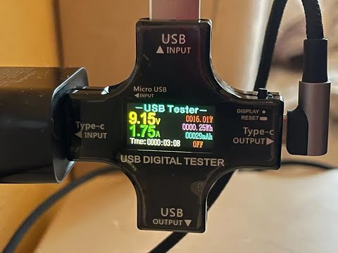 Видео: USB-Тестер J7-C Type-C, PD, Bluetooth