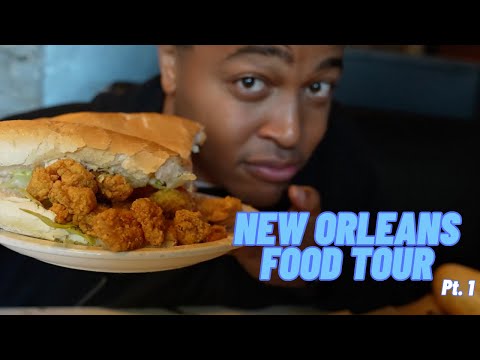 Видео: Гастрономический тур по Новому Орлеану, часть 1 (Morrows, Neyow's, Monday's, Buttermilk Drop Bake...