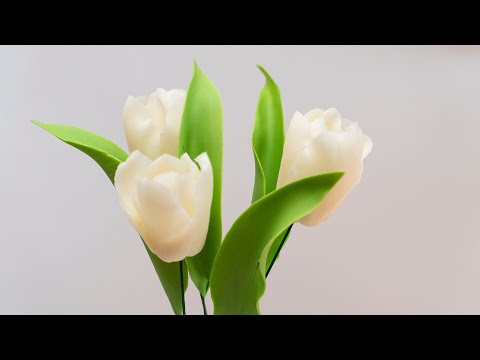 Видео: Как сделать лист на проволочной основе для цветов из сахарной мастики