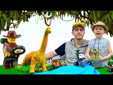 Видео: Lego City в Джунглях с Даником! Увлекательные ЛЕГО ИСТОРИИ для детей