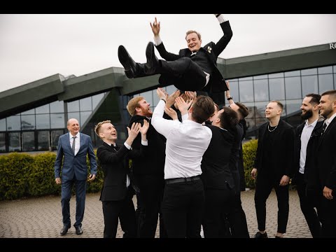 Видео: ЧЁРНО-БЕЛАЯ свадьба в Санкт-Петербурге