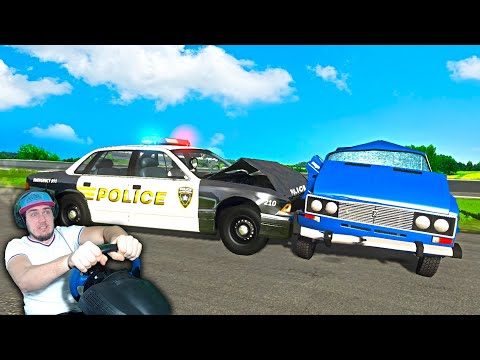 Видео: ПОЛИЦЕЙСКАЯ ПОГОНЯ ДПС в  BeamNG Drive ПО СЕТИ - ПОГОНЯ ПОЛИЦИЯ ДПС В Beamng Drive ОНЛАЙН