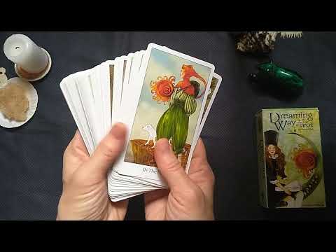 Видео: Dreaming way tarot Таро путь сновидений US games sistem. Обзор колоды