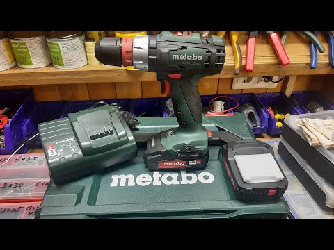 Видео: Metabo BS 18 L Quick (Купил для мастерской)