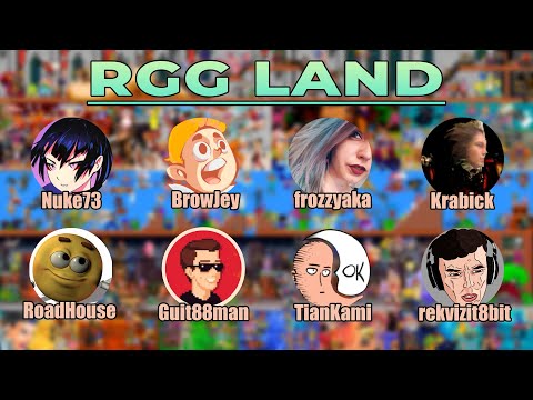 Видео: Первый день ивента RGG LAND! Нарезка со всех стримеров! | RGG LAND #1