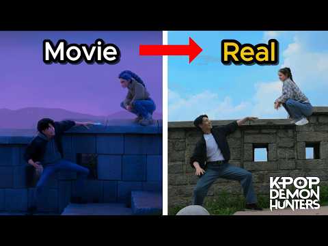 Видео: Мы посетили все места съемок фильма «K-Pop Demon Hunters». (Субтитры CC)