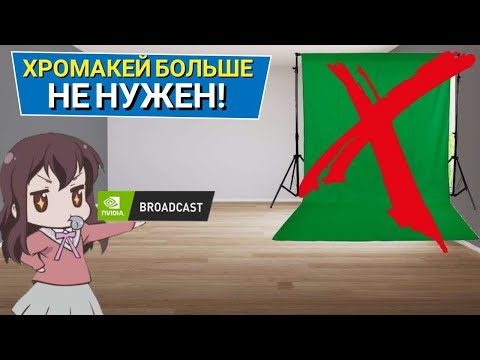 Видео: ХРОМАКЕЙ БЕЗ ХРОМАКЕЯ В OBS ДЛЯ ВЕБКИ. NVIDIA BROADCAST