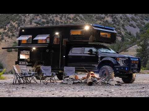 Видео: Обзор интерьера грузовика Adrenalin Industries F550 Overland Truck 2022 (Eleanor)
