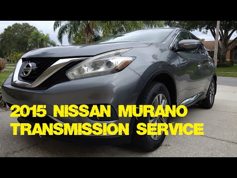 Видео: Обслуживание трансмиссии Nissan Murano 2015 года