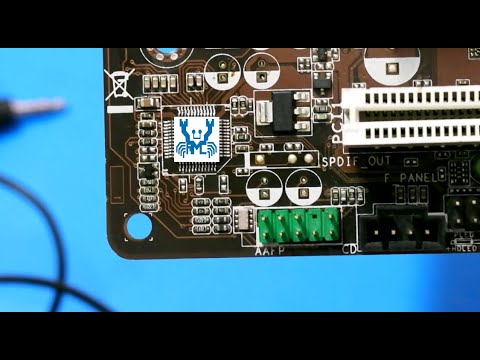 Видео: Нет звука на материнской плате ASUS P5KPL AM SE