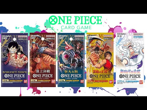 Видео: БОЛЬШАЯ Ван Пис распаковка!! | One Piece Card Game Unboxing