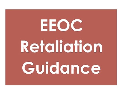 Видео: Обновление руководства EEOC по преследованию｜hrsimple.com