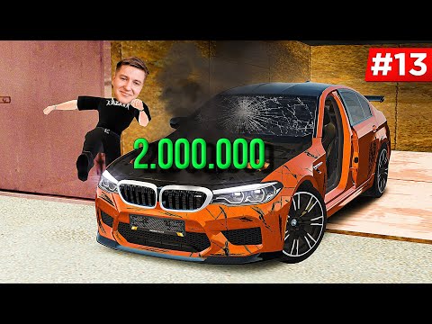 Видео: КУПИЛ САМУЮ ДЕШЕВУЮ БМВ М5! ОЖИВИЛ НА ПЕРЕКУП! ПУТЬ БОМЖА #13 | РАДМИР РП