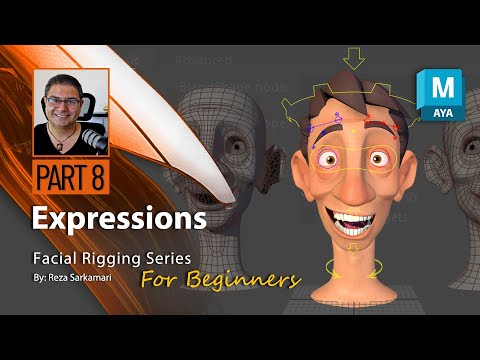 Видео: Maya Facial Rigging 08: Выражения с использованием Blendshape Deformer