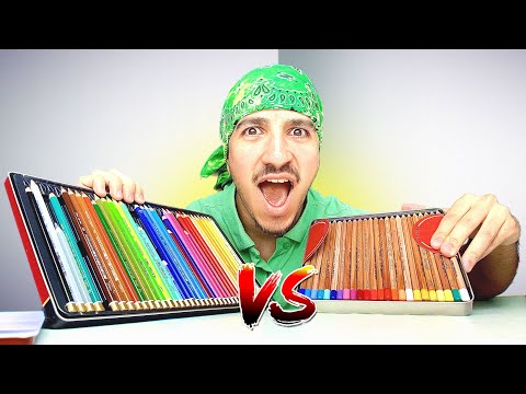 Видео: ОБИКНОВЕНИ срещу ПАСТЕЛНИ моливи Koh-i-noor..😮
