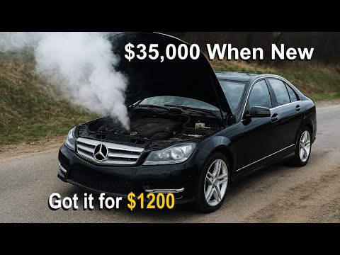 Видео: Я купил самый дешёвый Mercedes на Marketplace — перебрал двигатель и поехал на нём