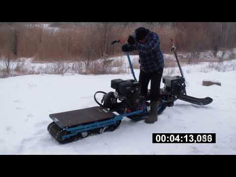 Видео: Собрать снегокат, или пешком?
