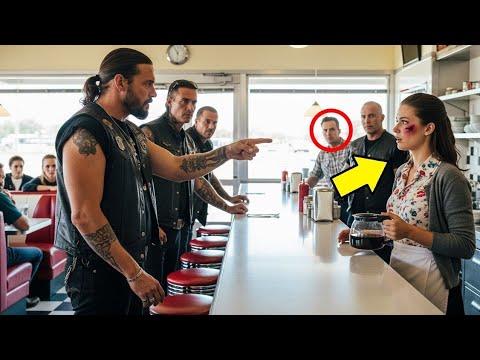 Видео: Лидер байкерской банды заметил синяки у официантки — и ТО, что он сделал потом, всех поразило