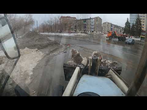 Видео: Мерзкая погода. Грузим снег.