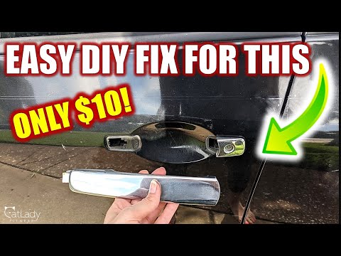 Видео: Ремонт и замена дверной ручки автомобиля ДОМА всего за 10 долларов! — Nissan Rogue, Murano, Infin...