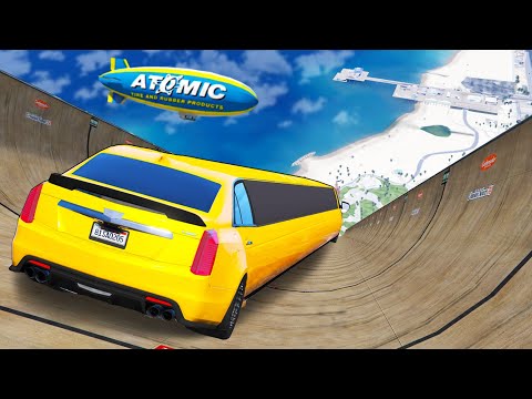 Видео: ПРЫЖКИ В ДЛИНУ С ОГРОМНОЙ ГОРЫ БЕЗ ТОРМОЗОВ НА ЧИТ ТАЧКАХ В ГТА 5 МОДЫ! ОБЗОР МОДА В GTA 5!