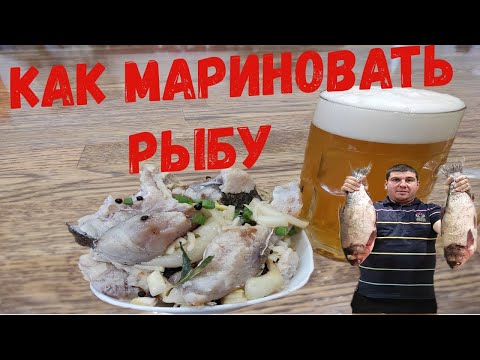 Видео: Как мариновать рыбу (Маринованный толстолоб)
