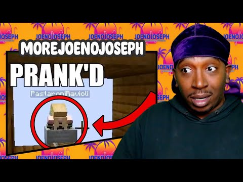 Видео: Реакция JoeNoJoseph на розыгрыши с пастой! (Подборка VanossGaming)