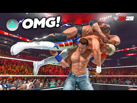 Видео: Все OMG-моменты в WWE 2K25!