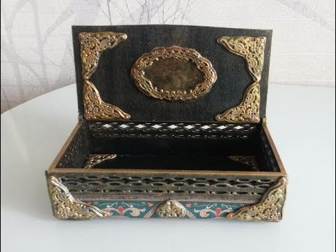 Видео: ШКАТУЛКА КУПЮРНИЦА В ВОСТОЧНОМ СТИЛЕ.