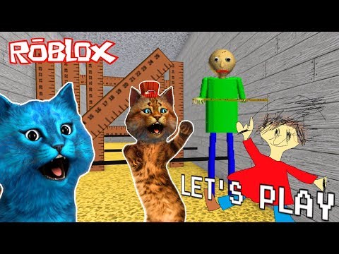 Видео: ЛИНЕЙКИ БАЛДИ ПОВСЮДУ / РОБЛОКС ОББИ БАЛДИ / Baldi's Basics Obby ROBLOX / КОТЁНОК ЛАЙК