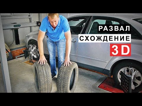 Видео: Развал Схождение 3D