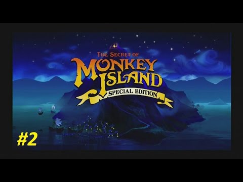 Видео: The Secret of Monkey Island [FULL РУС] Прохождение #2 Встреча с Элейн и Идол. 1080р 60fps