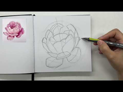 Видео: Как нарисовать ПИОН маркерами? | Видео-урок