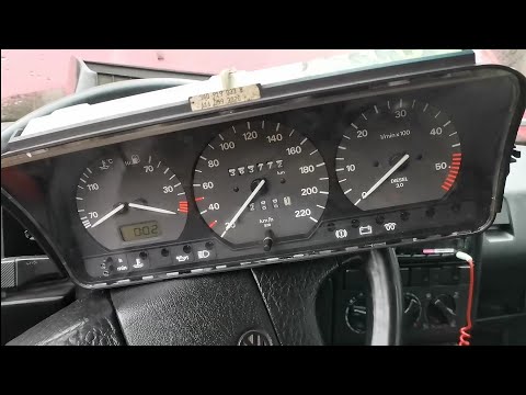 Видео: Подключение тахометра на дизельную машину / VOLKSWAGEN PASSAT B3 1991 ГОДА / 1.9 tdi
