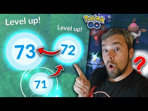 Видео: Уровни 71, 72 и 73 за 1 день! Шайни! Хундо! И многое другое! (Pokémon GO)