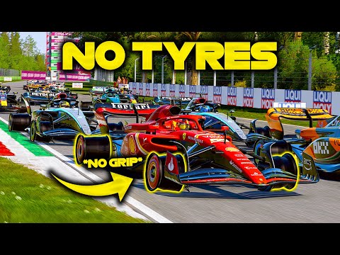 Видео: Я снял шины с F1 23