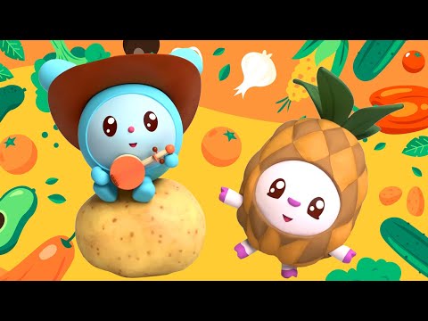 Видео: Малышарики — Изучаем овощи и фрукты 🍎🥗 — Лучшие серии | Сборник о вкусной и полезной пище