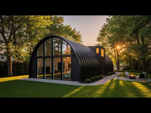 Видео: Современные дома из кованых каркасных домов, которые меняют представление о современном образе жизни