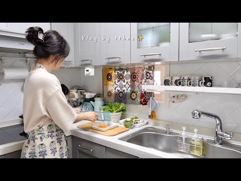 Видео: Я вернулась🤍Домашняя кухня для меня, Вязаный мешочек, Путевые заметки о Нячанге, Корейская домохозяй