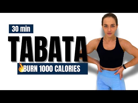 Видео: 30-минутная тренировка на всё тело Табата | Сжигаем 1000 калорий | Продвинутая тренировка на всё ...