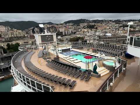 Видео: 🔴 Мой шикарный трансатлантический КРУИЗ 🔴 MSC SEASIDE ITALY 26.10.2024