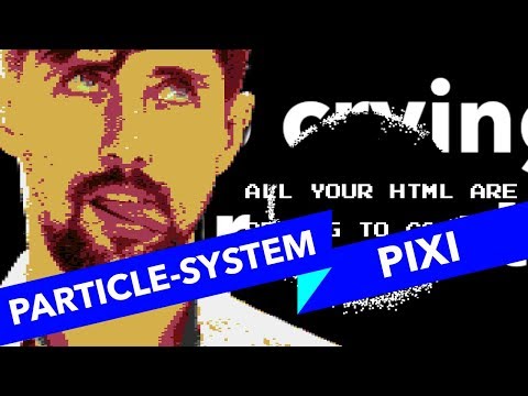 Видео: #s2e9 ALL YOUR HTML, Система частиц из текста