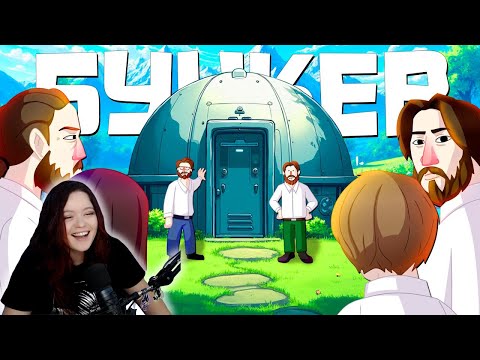 Видео: ПЫТАЕМСЯ ПРОЛЕЗТЬ - БУНКЕР – Реакция на TheRudyGames ( Руди )
