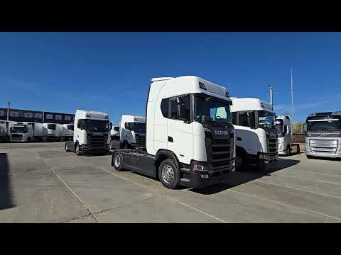 Видео: обзор 6- SCANIA S500,  2024г
