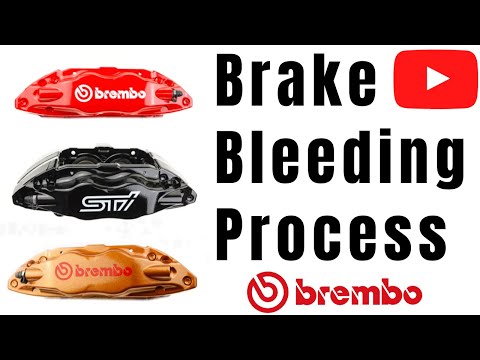 Видео: Как прокачать тормоза Brembo — Subaru STI — Полный процесс