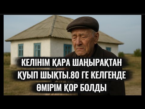 Видео: КЕЛІНІМ ҚАРА ШАҢЫРАҚТАН ҚУЫП ШЫҚТЫ.80 ГЕ КЕЛГЕНДЕ ДАЛАДА ҚАЛДЫМ.МҰНДАЙ КЕЛІНІ ҚҰРЫСЫН