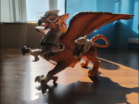 Видео: мифические чудовища, и драконы! фигурки от Papo, шикарный улов!!!