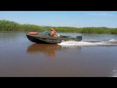 Видео: Казанка 5м & Ямаха 40 Veos