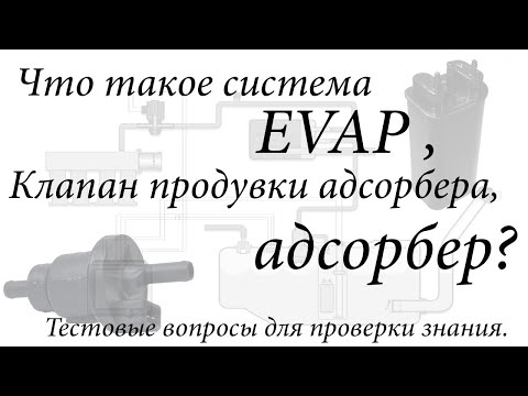 Видео: Устройство и режимы работы системы улавливания паров бензина EVAP система
